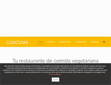 Tablet Screenshot of curcumavigo.com